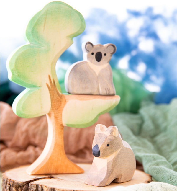 Figura legno albero eucalipto - Ostheimer