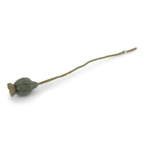 Fiore in feltro semi papavero grande GRY & SIF