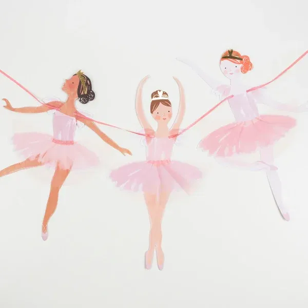 Ghirlanda per festa ballerina MeriMeri