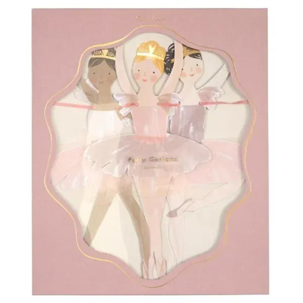 Ghirlanda per festa ballerina MeriMeri