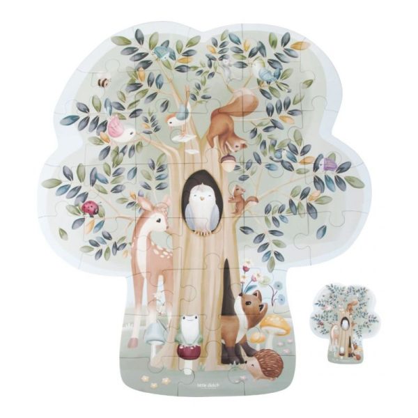 Gioco da tavolo Forest friends tree XL Little Dutch
