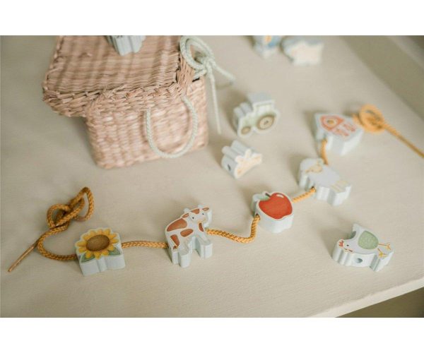 Gioco perle da infilare Little farm Little Dutch