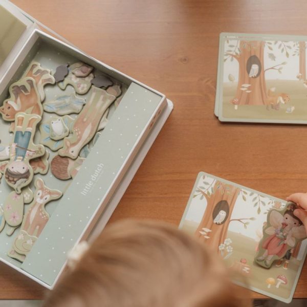 Gioco playboard magnetico con carte Forest friends Little Dutch