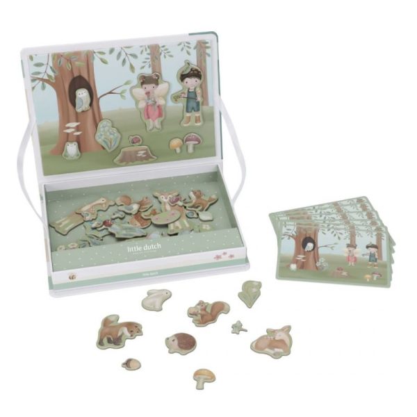 Gioco playboard magnetico con carte Forest friends Little Dutch