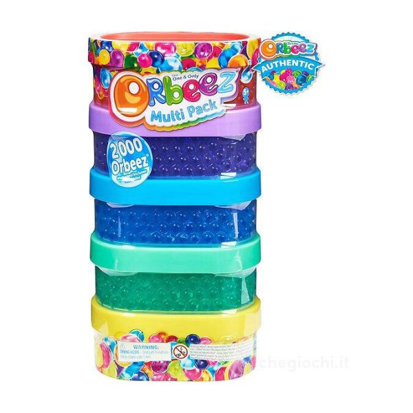 Gioco sensoriale Perle d'acqua Multipack 2000pz Orbeez