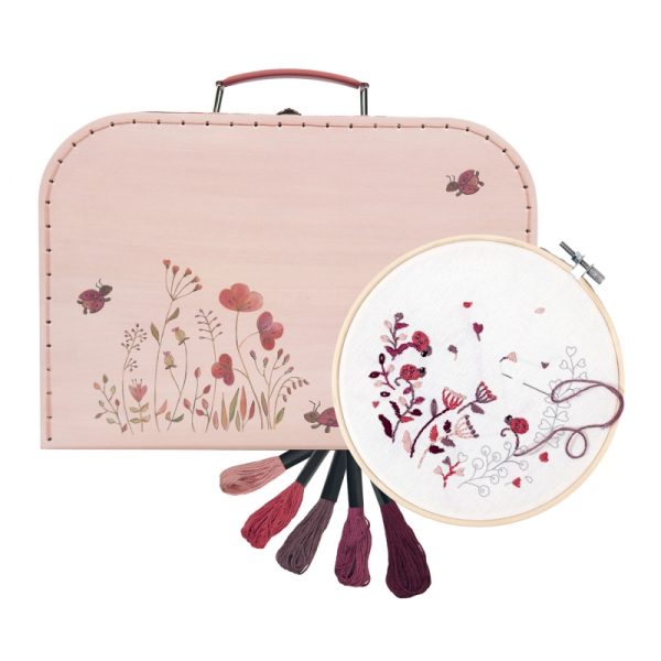 Kit ricamo coccinella in valigetta Egmont Toys