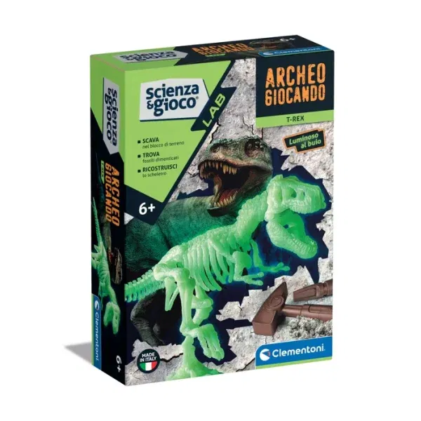 Kit scavo Archeogiocando T-rex Clementoni