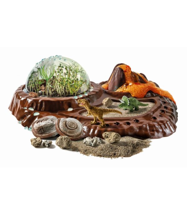 Scienza e gioco Dino World vulcano e terrarium Clementoni