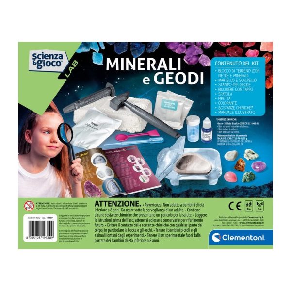 Scienza e gioco Minerali e geodi Clementoni