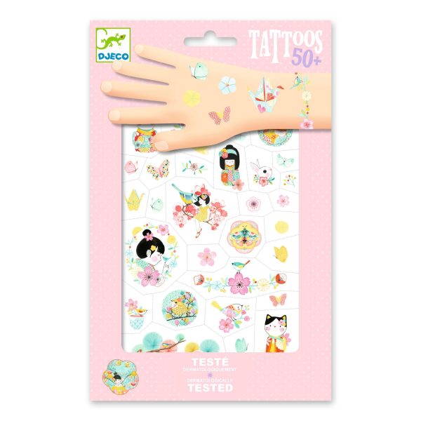 Set 2 fogli TATOO Sakura Djeco