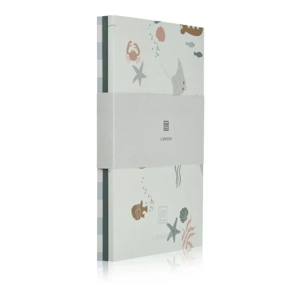 Set 3 quaderni A5 Sidney notebooks Sea creature LIEWOOD
