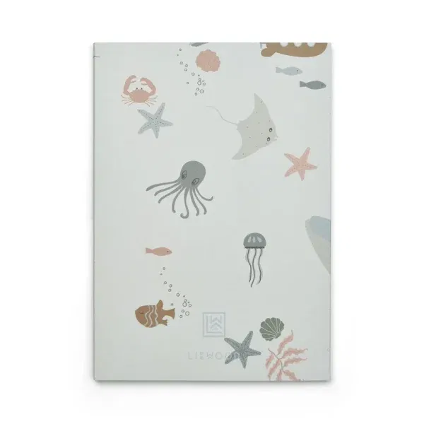 Set 3 quaderni A5 Sidney notebooks Sea creature LIEWOOD