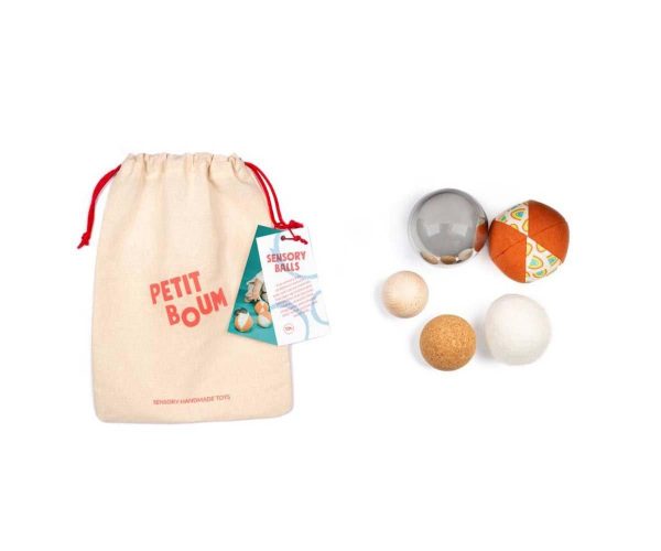 Set 5 sfere sensoriali PETIT BOUM