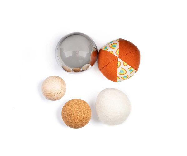 Set 5 sfere sensoriali PETIT BOUM