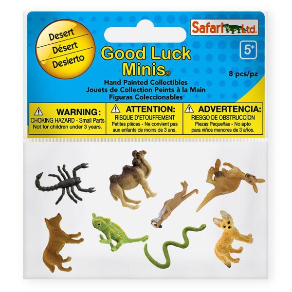 Set 8 miniature Good Luck Minis® Deserto Safari LTD