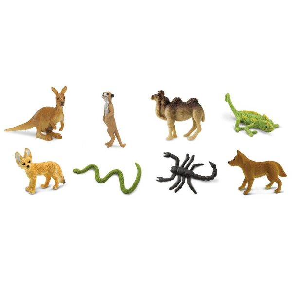 Set 8 miniature Good Luck Minis® Deserto Safari LTD