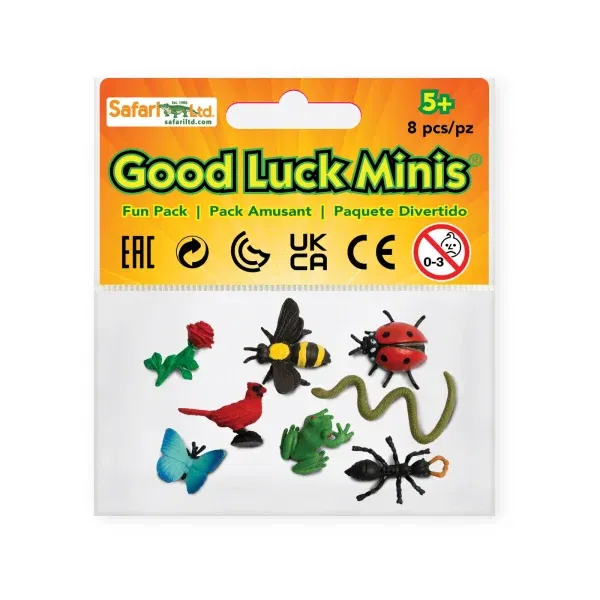 Set 8 miniature Good Luck Minis® Giardino Safari LTD