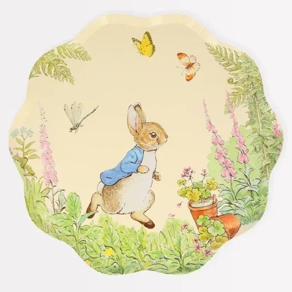 Set 8 piatti Peter Rabbit MeriMeri