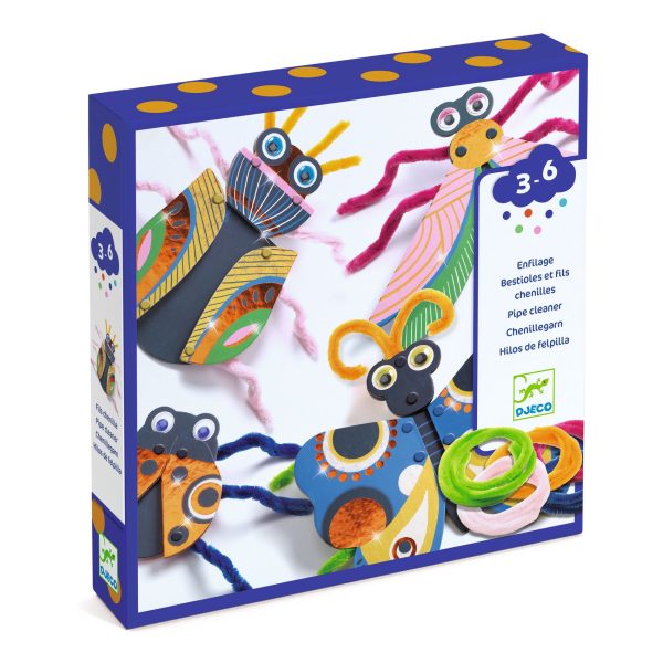 Set artistico YARN BUGS Djeco