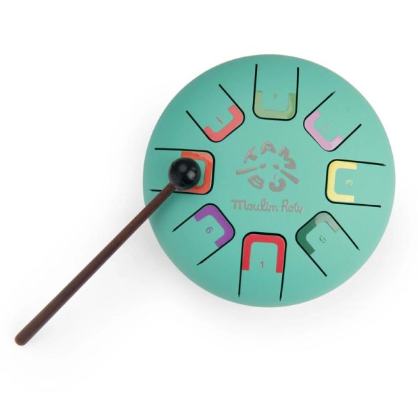 Tongue drum tamburo piccolo Dans la Jungle Moulin Roty
