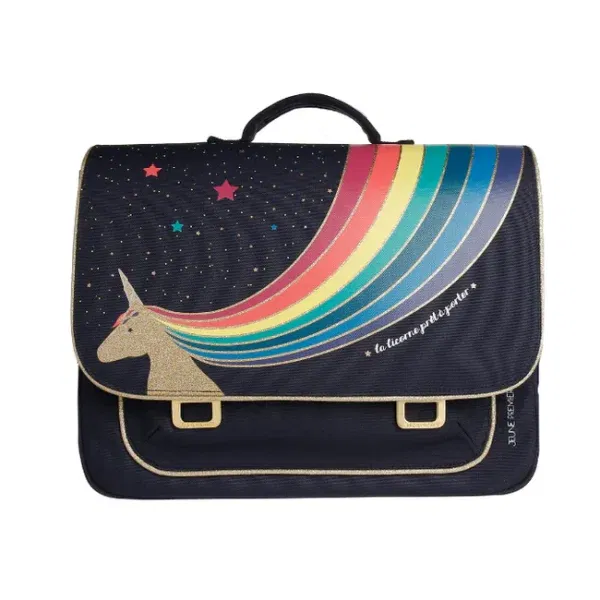 Zaino cartella MIDI Unicorn gold JEUNE PREMIER