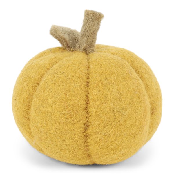 Zucca piccola gialla 8 cm GRY & SIF