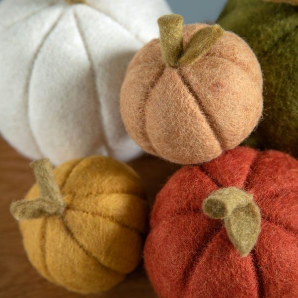 Zucca piccola gialla 8 cm GRY & SIF