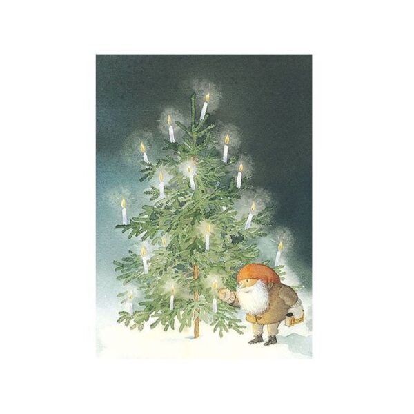 Cartolina Tomten Natale