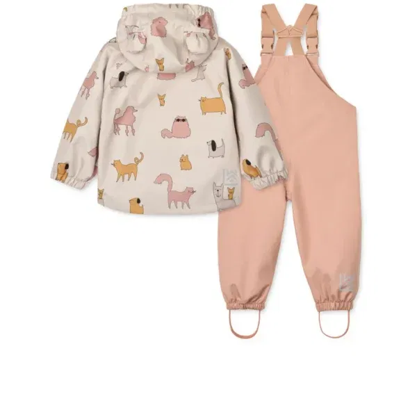Completo antipioggia Cats and Dogs 1-4 anni LIEWOOD