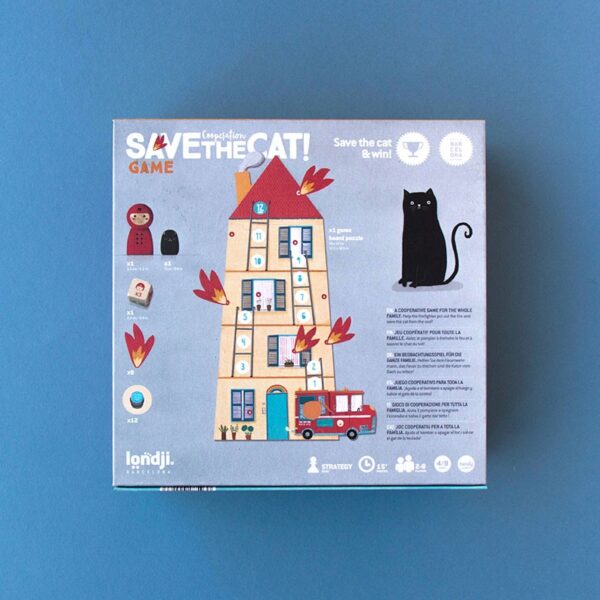 Gioco da tavolo Family game SAVE THE CAT Londji