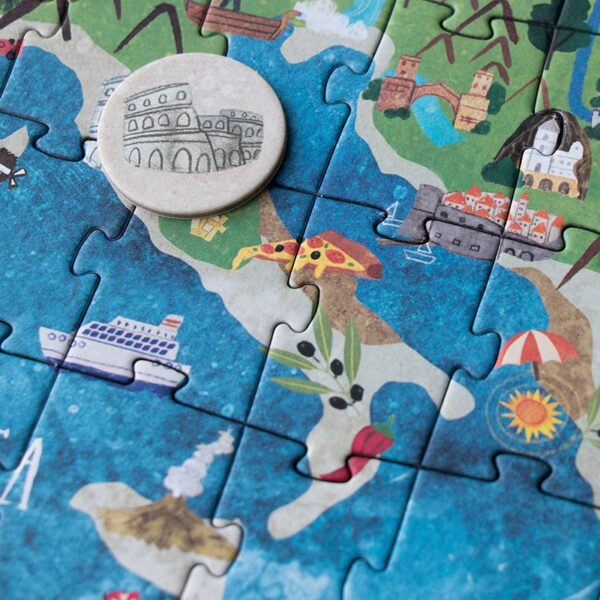 Gioco puzzle 200 pezzi DISCOVER EUROPE Londji