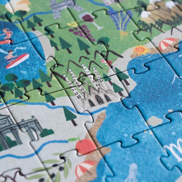 Gioco puzzle 200 pezzi DISCOVER EUROPE Londji
