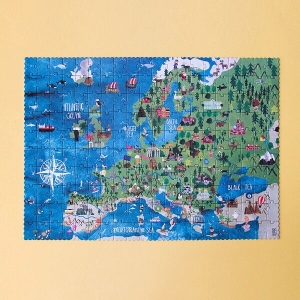 Gioco puzzle 200 pezzi DISCOVER EUROPE Londji