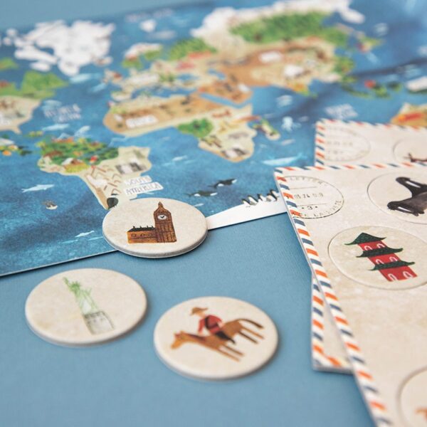Gioco puzzle 200 pezzi DISCOVER THE WORLD Londji