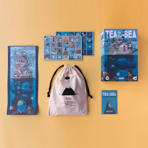 Gioco puzzle 48 pezzi TEA BY THE SEA Londji