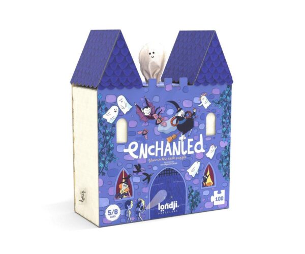 Gioco puzzle Castello 100 pezzi ENCHANTED Londji
