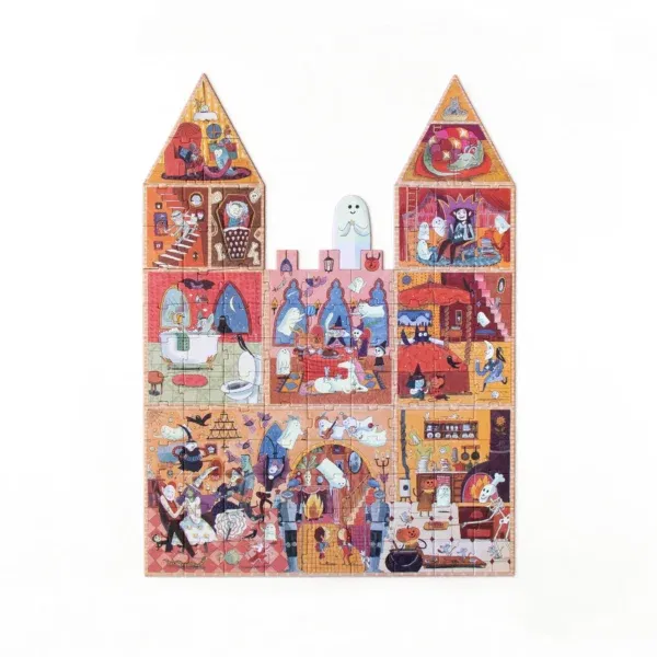 Gioco puzzle Castello 100 pezzi ENCHANTED Londji