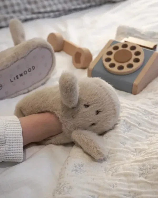 Pantofole Aviaja Rabbit mist LIEWOOD
