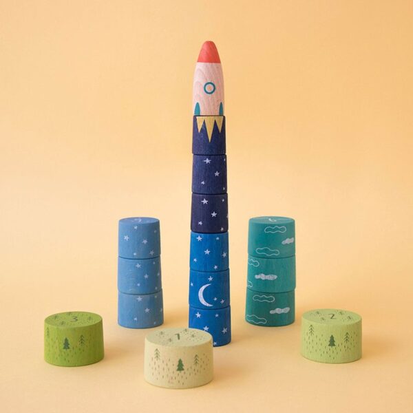 Set gioco Wooden Toy UP TO THE STAR Londji