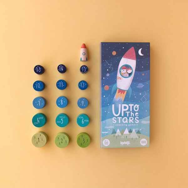 Set gioco Wooden Toy UP TO THE STAR Londji
