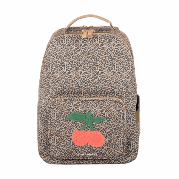 Zaino BOBBIE Leopard Cherry JEUNE PREMIER