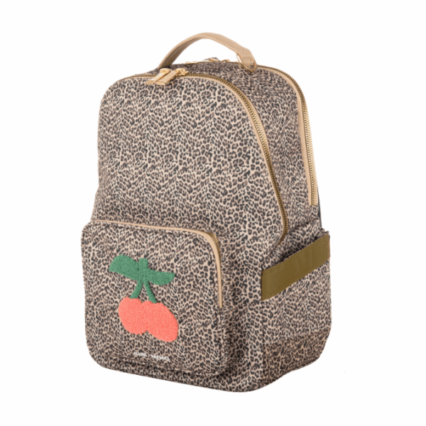 Zaino BOBBIE Leopard Cherry JEUNE PREMIER - PRE ORDINE