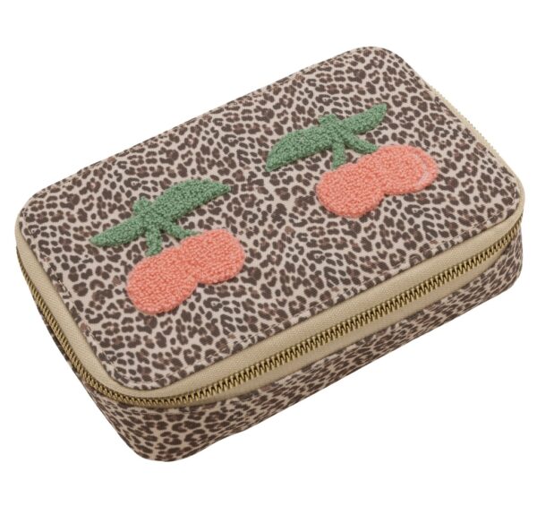 Astuccio scuola completo Leopard Cherry JEUNE PREMIER