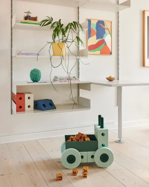 Carrellino 3-in-1 Baby Walker Mint-Forest MODU