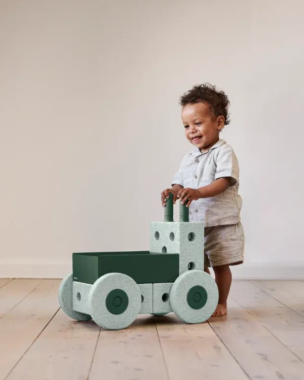 Carrellino 3-in-1 Baby Walker Mint-Forest MODU
