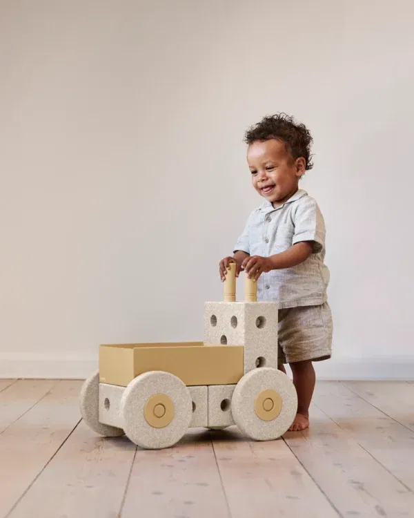 Carrellino 3-in-1 Baby Walker Sand-Yellow MODU