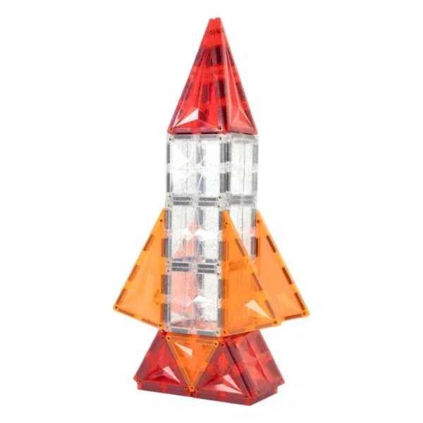 Cleverclixx costruzioni magnetiche Inventive Pack 110 pezzi + 15 tessere glitterate OMAGGIO