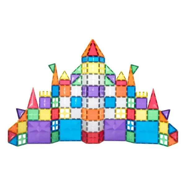Cleverclixx costruzioni magnetiche Inventive Pack 110 pezzi + 15 tessere glitterate OMAGGIO