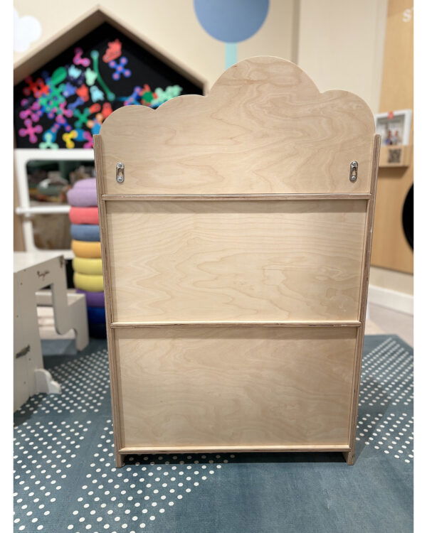 Libreria frontale Cloud Montessori legno