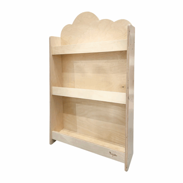 Libreria frontale Cloud Montessori legno